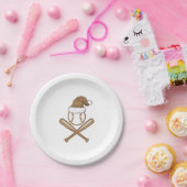 Baseball Weihnachten Pappteller (Party)