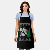 Baseball Weihnachten Schürze (Getragen)