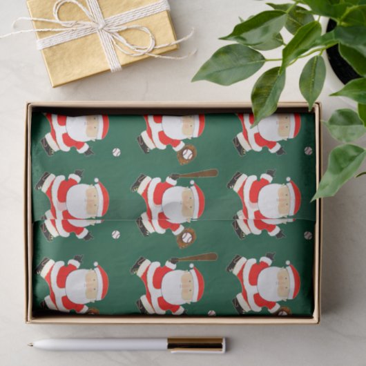 Baseball Weihnachten Seidenpapier (Geschenk)