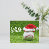 Baseball Weihnachten Thema (Stehend Vorderseite)