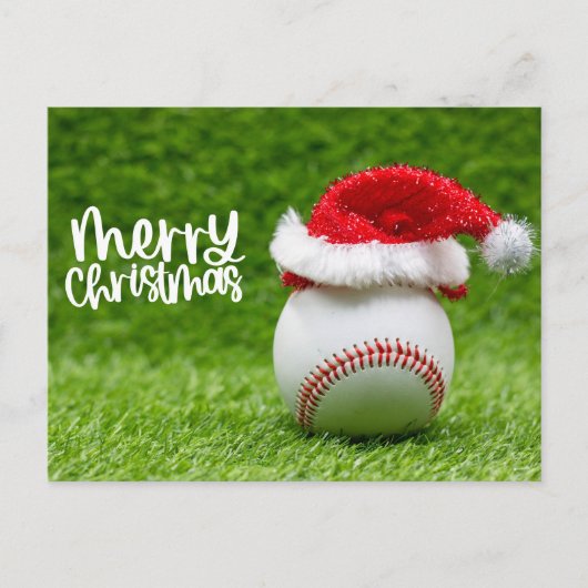 Baseball Weihnachten Thema (Vorderseite)