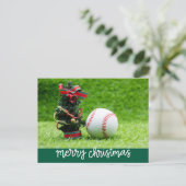 Baseball Weihnachten Thema (Stehend Vorderseite)