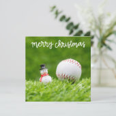 Baseball Weihnachten Thema (Stehend Vorderseite)