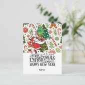 Baseball Weihnachten Thema (Stehend Vorderseite)