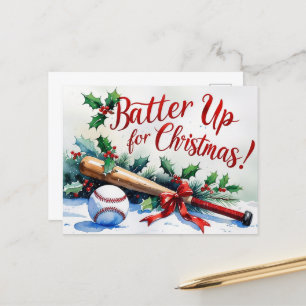 Baseball Weihnachten Thema