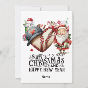 Baseball Weihnachten Thema