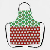 Baseball Weihnachten Thema Schürze (Vorderseite)