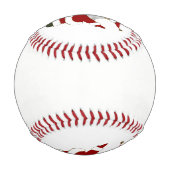 Baseball-Weihnachts-Sammelobjekt Baseball (Rückseite)