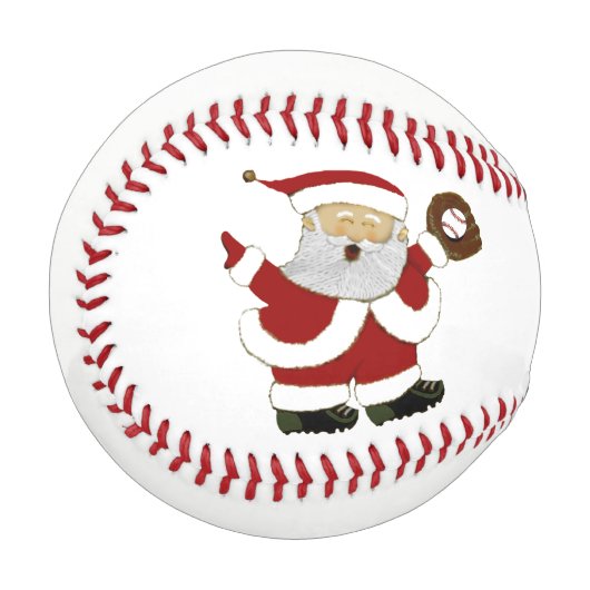 Baseball-Weihnachts-Sammelobjekt Baseball (Vorderseite Links)
