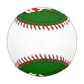 Baseball-Weihnachts-Sammelobjekt Baseball (Rückseite)