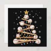 Baseball Weihnachtsbaum Light Weihnachten Weihnach (Vorne/Hinten)