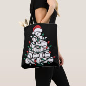 Baseball-Weihnachtsbaum-Santa-Sport Tasche (Von Nahem)