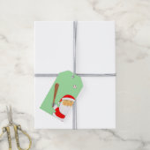 Baseball Weihnachtsfeiertag Geschenkanhänger (Mit Garn)