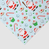 Baseball Weihnachtsfeiertag Seidenpapier (Ausschnitt)