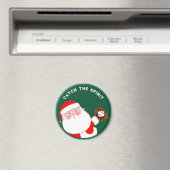 Baseball Weihnachtsfeiertage Magnet (In Situ (Geschirrspüler))