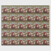 Baseball Weihnachtsgeschenk Geschenkpapier (Flach)