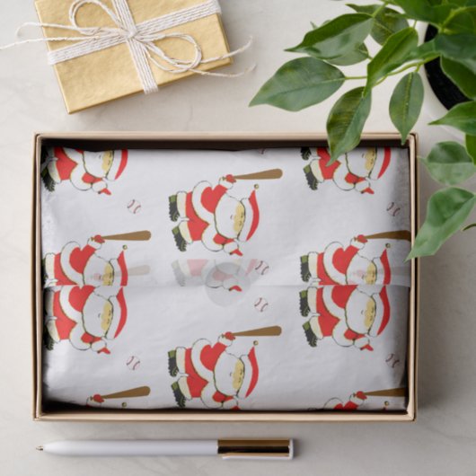 Baseball Weihnachtsgeschenk Seidenpapier (Geschenk)