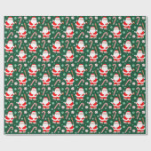 Baseball Weihnachtsgeschenk Wrapping Paper Geschenkpapier (Flach)