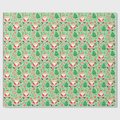 Baseball Weihnachtsgeschenk Wrapping Paper Geschenkpapier (Flach)