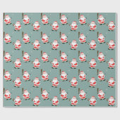 Baseball Weihnachtsgeschenk Wrapping Paper Geschenkpapier (Flach)