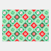 Baseball Weihnachtsgeschenk Wrapping Paper Geschenkpapier Set (Vorderseite 2)