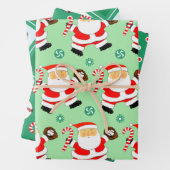 Baseball Weihnachtsgeschenk Wrapping Paper Geschenkpapier Set (Beispiel)