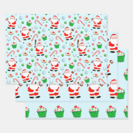 Baseball Weihnachtsgeschenke Geschenkpapier Set