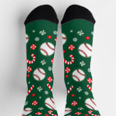 Baseball-Weihnachtsgeschenke Socken (Oben)