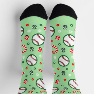 Baseball-Weihnachtsgeschenke Socken