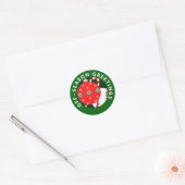 Baseball Weihnachtsgeschenke Stickers (Umschlag)