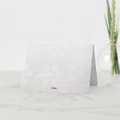 Baseball Weihnachtskarten Feiertagskarte (Rückseite)