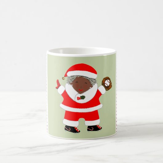 Baseball Weihnachtskollektiv Kaffeetasse (Mittel)