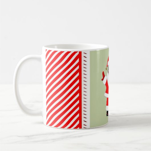 Baseball Weihnachtskollektiv Kaffeetasse (Links)