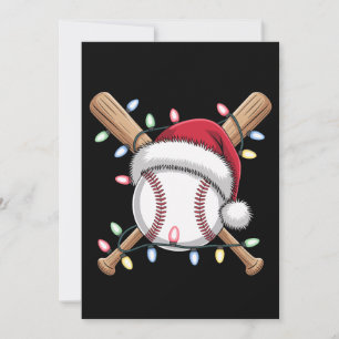 Baseball Weihnachtsmannmütze Weihnachten Weihnacht