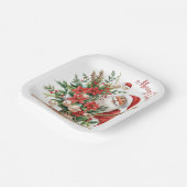 Baseball Weihnachtspapier-Teller Pappteller (Gewinkelt)