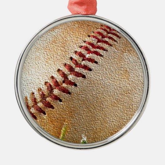 Baseball Weihnachtsschmuck (Vorne)