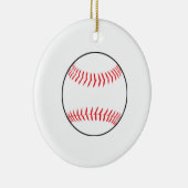Baseball Weihnachtsschmuck (Rechts)