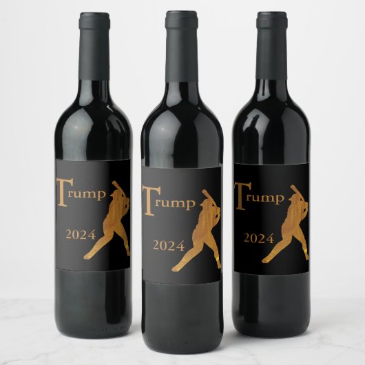 Baseball Weinetikett (Flaschen)