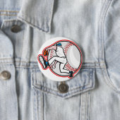 Baseball-Werfer-Knopf Button (Beispiel)