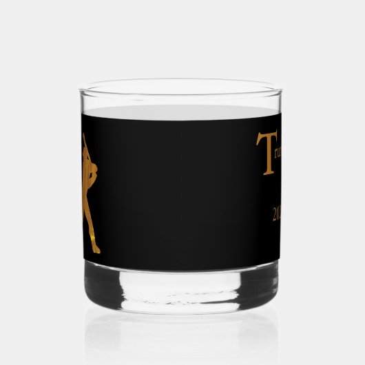 Baseball Whiskyglas (Links)