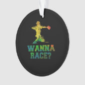 Baseball| Willst du ein Match spielen? Ornament (Vorderseite)