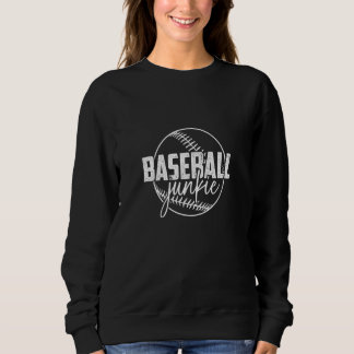 Baseball Womens Baseball Player Baseball Girl Sweatshirt