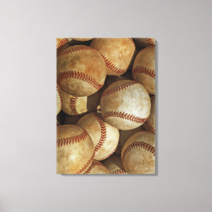 Baseball Wrapped Canvas Leinwanddruck
