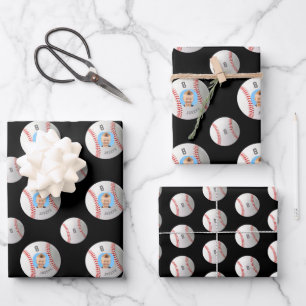 Baseball-Wrapping-Papier für benutzerdefiniertes  Geschenkpapier Set