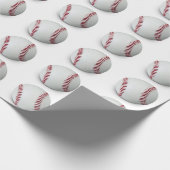 Baseball-Wrapping-Papier Geschenkpapier (Ecke)