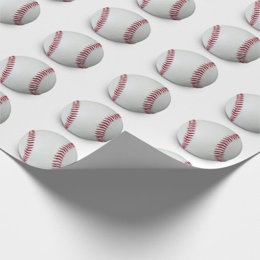 Baseball-Wrapping-Papier Geschenkpapier (Ecke)