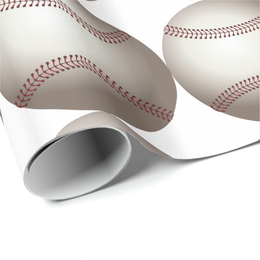 Baseball-Wrapping-Papier Geschenkpapier (Rolleneckpunkt)