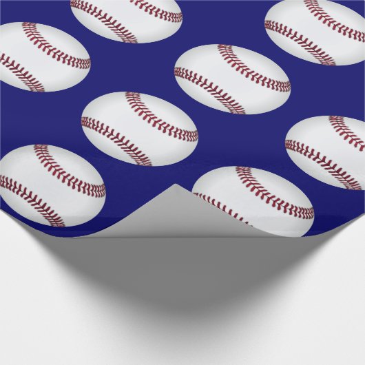 Baseball-Wrapping-Papier Geschenkpapier (Ecke)