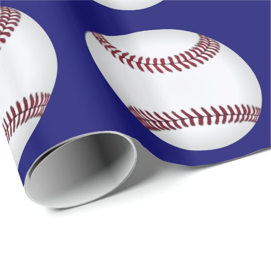 Baseball-Wrapping-Papier Geschenkpapier (Rolleneckpunkt)