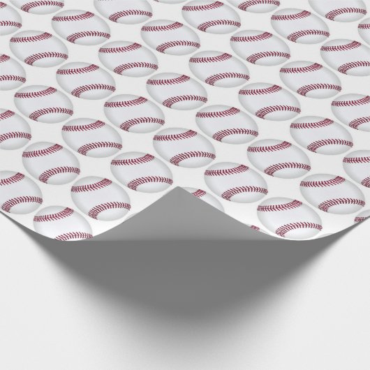 Baseball-Wrapping-Papier Geschenkpapier (Ecke)